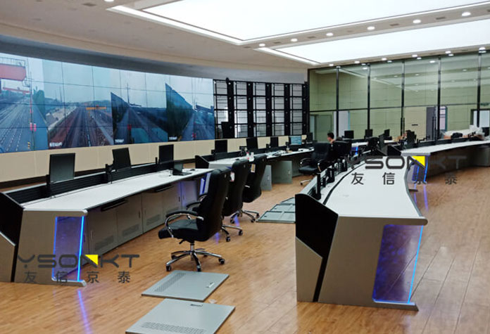 運城聞喜縣建龍集團(tuán)控制室控制臺定制